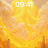 Golden Summit Wallpaper with Cloud Veils wallpaper for iPhone, iPad & Mac