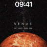 Cosmic Ember Wallpaper with Starlit Veil wallpaper for iPhone, iPad & Mac