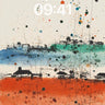 Serene Splash Abstract Wallpaper with Vibrant Accents wallpaper for iPhone, iPad & Mac
