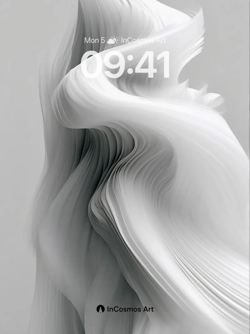 Sculpted Silence Wallpaper with Breathless Curves