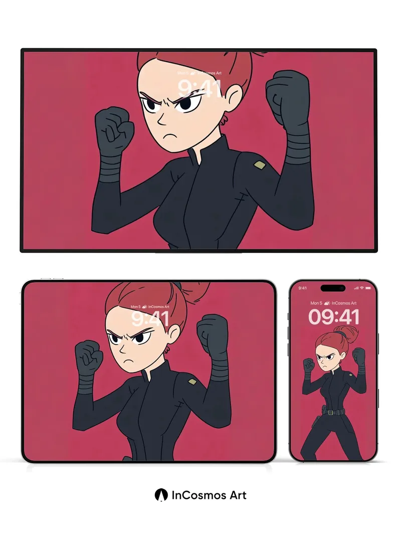 Fierce Resolve Wallpaper with Animated Edge