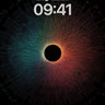 Cosmic Web Wallpaper with Fractal Light Trails wallpaper for iPhone, iPad & Mac