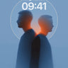 Echoes of Light Wallpaper with Haloed Duality wallpaper for iPhone, iPad & Mac