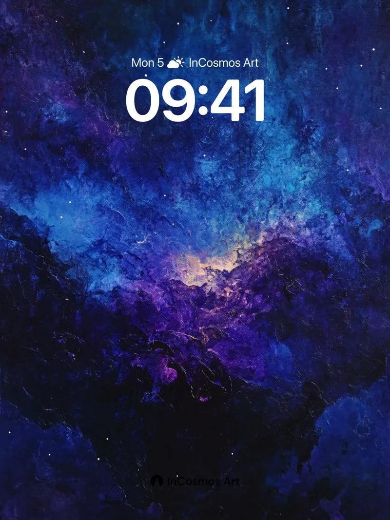 Cosmic Veil Wallpaper with Nebula Breath