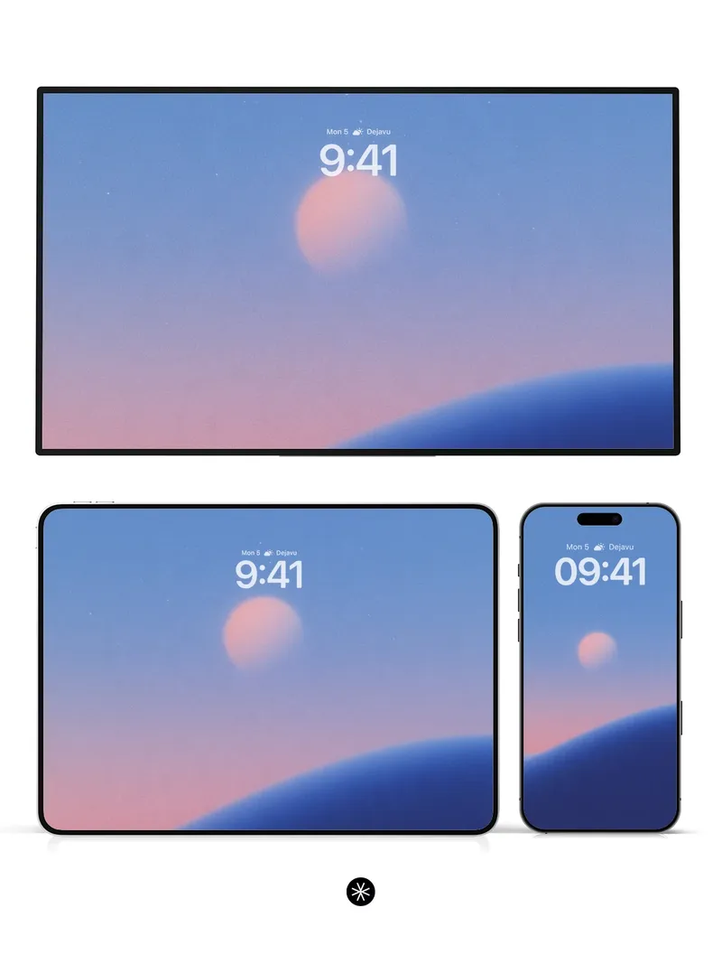 Serene Sunset Horizon Wallpaper