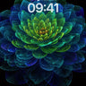 Neon Bloom Wallpaper with Living Petals wallpaper for iPhone, iPad & Mac