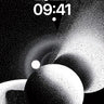 Void Echo Wallpaper with Dotted Cosmos wallpaper for iPhone, iPad & Mac