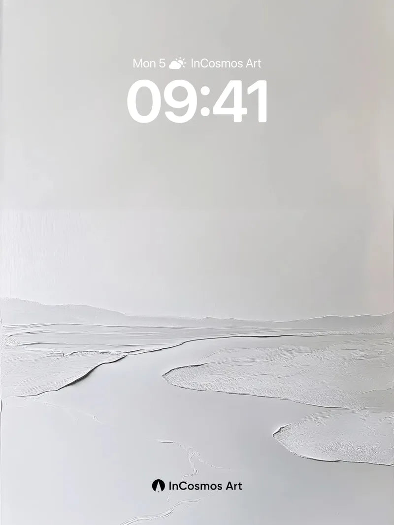 Silent Dune Wallpaper with Frozen Light