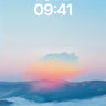 Serenity Horizon Wallpaper with Floating Clouds wallpaper for iPhone, iPad & Mac