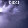 Thunderous Veil Wallpaper with Electric Fractures wallpaper for iPhone, iPad & Mac
