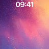 Cosmic Hush Wallpaper with Starlight Veil wallpaper for iPhone, iPad & Mac