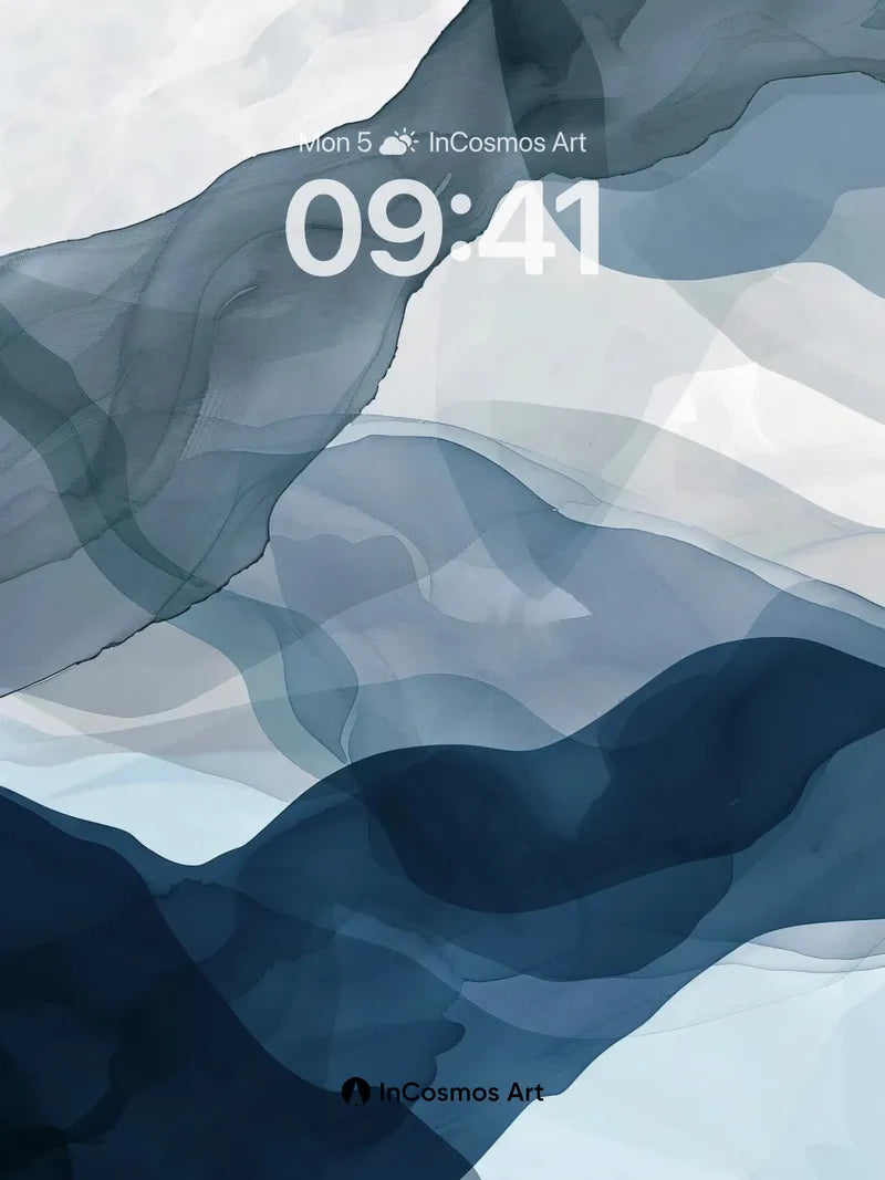 Mist Veil Wallpaper with Fluid Shadows