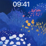 Midnight Floral Meadow Wallpaper wallpaper for iPhone, iPad & Mac