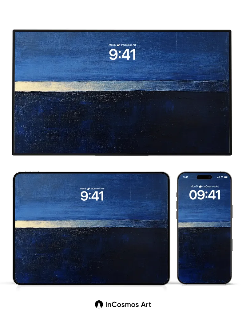 Silent Horizon Wallpaper with Midnight Hush