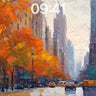 Autumn Pulse Wallpaper with City Veins wallpaper for iPhone, iPad & Mac