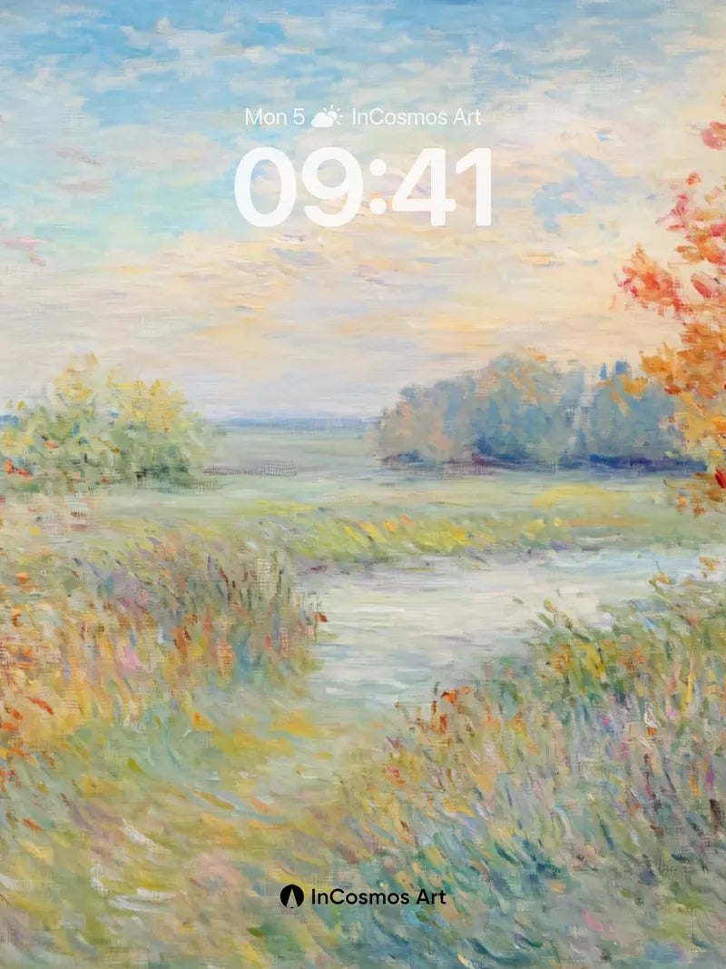 Golden Hush Wallpaper with Autumn Breath