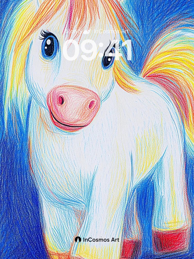 Rainbow Whimsy Wallpaper with Soft Light Hues wallpaper for iPhone, iPad & Mac