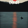 Crimson Horizon Wallpaper with Silent Rowboat wallpaper for iPhone, iPad & Mac