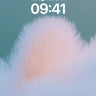Serene Fluff Wallpaper with Soft Light Haze wallpaper for iPhone, iPad & Mac