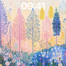 Whispering Bloom Wallpaper with Ethereal Trees wallpaper for iPhone, iPad & Mac