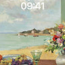 Serenity by the Sea Wallpaper with Still Life Charm wallpaper for iPhone, iPad & Mac