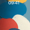 Pastel Blob Abstract Wallpaper Background