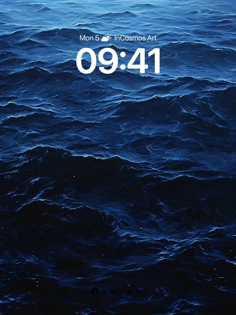 Midnight Tides Wallpaper with Whispering Depths