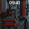 Neon Circuit Wallpaper with Pulse Lines wallpaper for iPhone, iPad & Mac