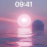 Serenity Sphere Wallpaper with Floating Light wallpaper for iPhone, iPad & Mac