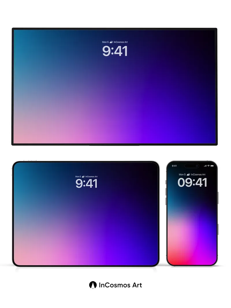 Luminous Veil Wallpaper with Ethereal Hues