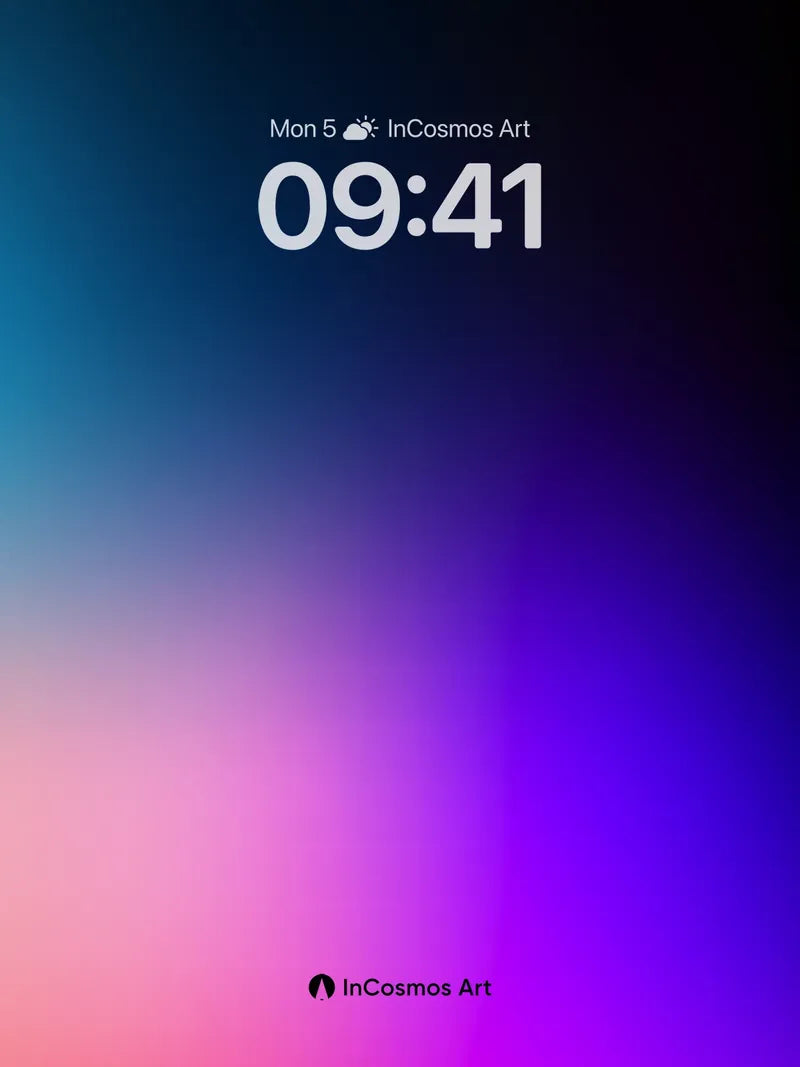 Luminous Veil Wallpaper with Ethereal Hues