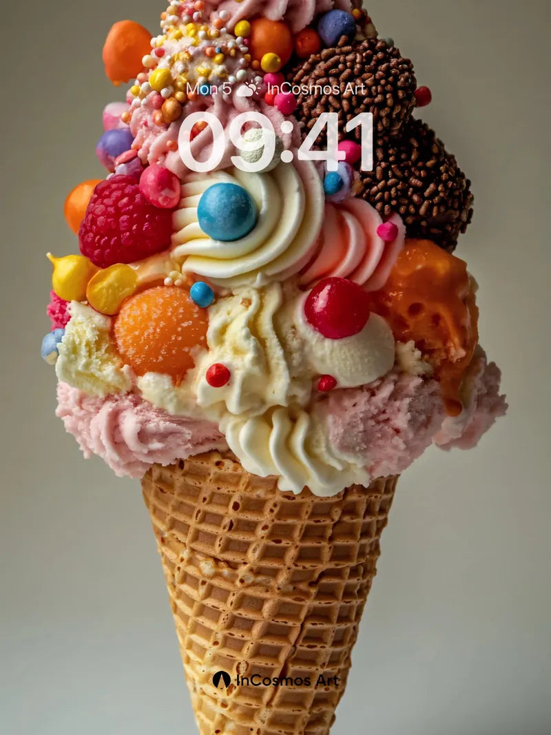 Whimsical Sweet Surge Wallpaper with Candy Canopy wallpaper for iPhone, iPad & Mac