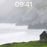 Misty Solitude Wallpaper with Stone Cottage wallpaper for iPhone, iPad & Mac