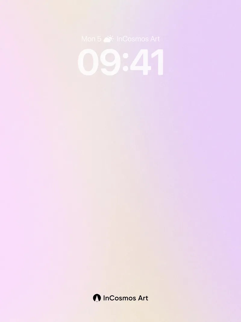 Luminous Hush Wallpaper with Soft Gradient Veil