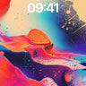 Luminous Flow Wallpaper with Cosmic Undertones wallpaper for iPhone, iPad & Mac
