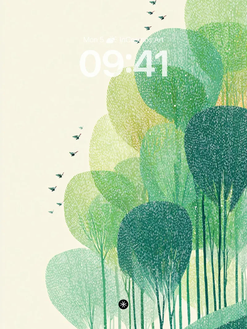 Whispering Forest Wallpaper wallpaper for iPhone, iPad & Mac
