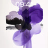 Mystic Ink Bloom Wallpaper with Ethereal Veils wallpaper for iPhone, iPad & Mac