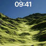 Luminous Valley Wallpaper with Living Moss wallpaper for iPhone, iPad & Mac