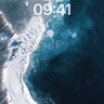 Frost Edge Wallpaper with Abyssal Depths wallpaper for iPhone, iPad & Mac