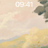 Serenity Skyline Wallpaper with Whispering Trees wallpaper for iPhone, iPad & Mac
