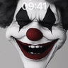 Chilling Grin Wallpaper with Haunted Makeup wallpaper for iPhone, iPad & Mac