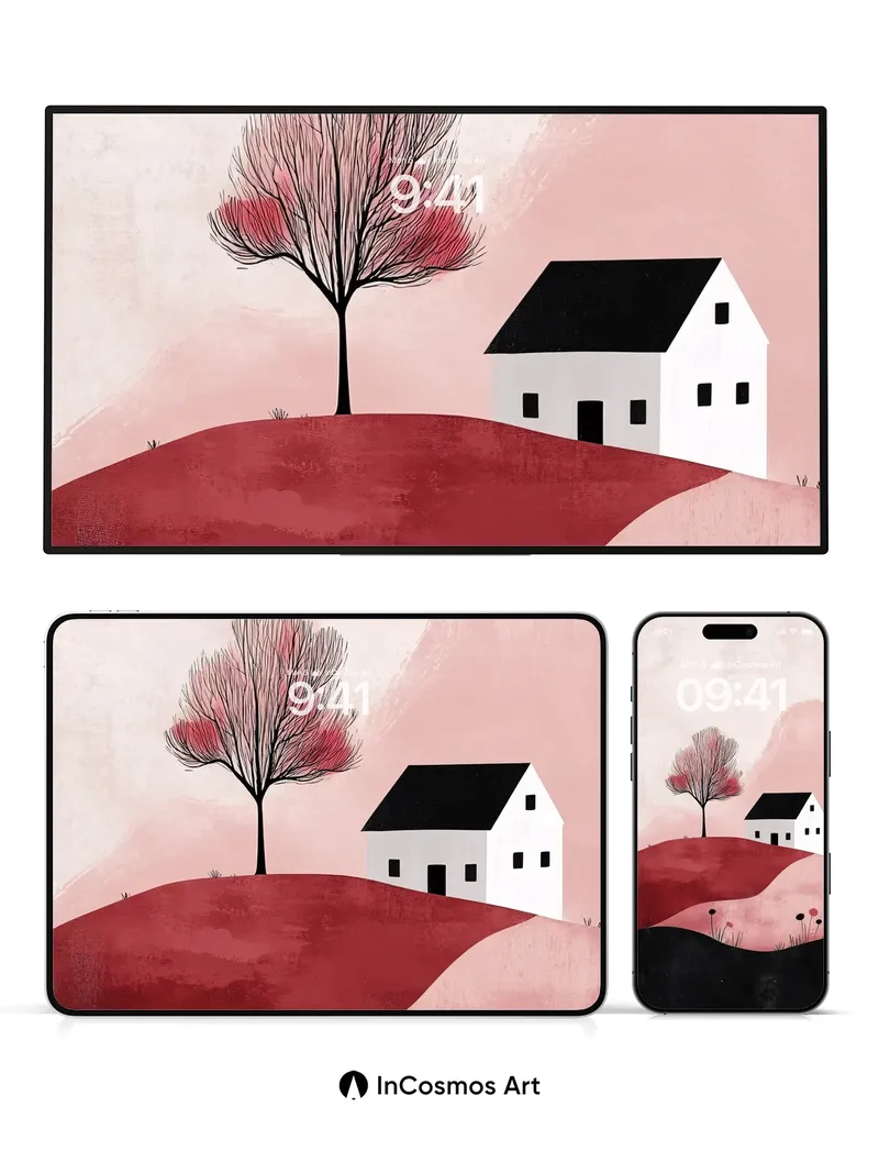 Crimson Hills Wallpaper with Silent House