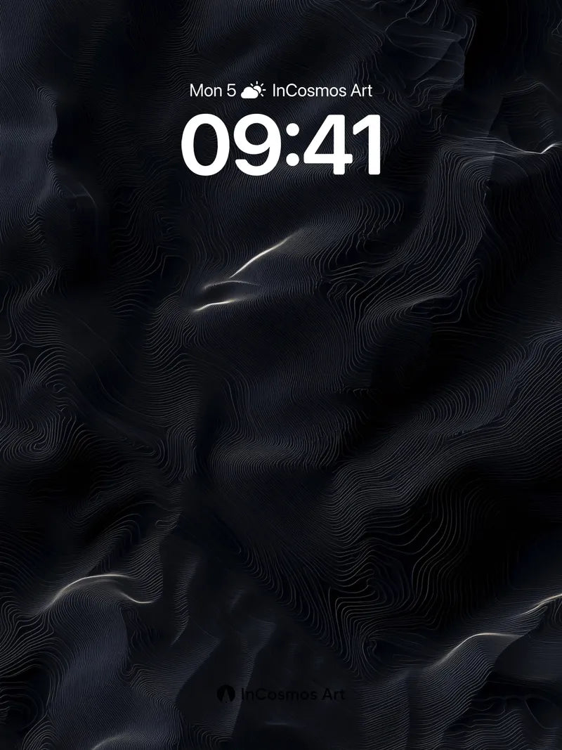 Silken Shadow Wallpaper with Whispering Lines