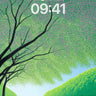 Serenity Under Canopy Wallpaper with Whispering Leaves wallpaper for iPhone, iPad & Mac