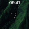 Serenity Flight Wallpaper with Mountain Veins wallpaper for iPhone, iPad & Mac