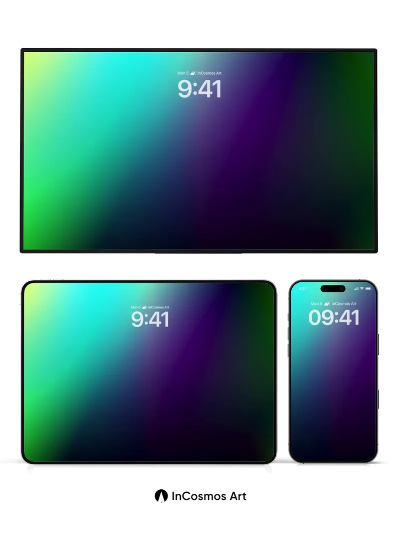 Luminous Veil Wallpaper with Ethereal Hues