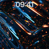 Luminous Current Wallpaper with Electric Veins wallpaper for iPhone, iPad & Mac
