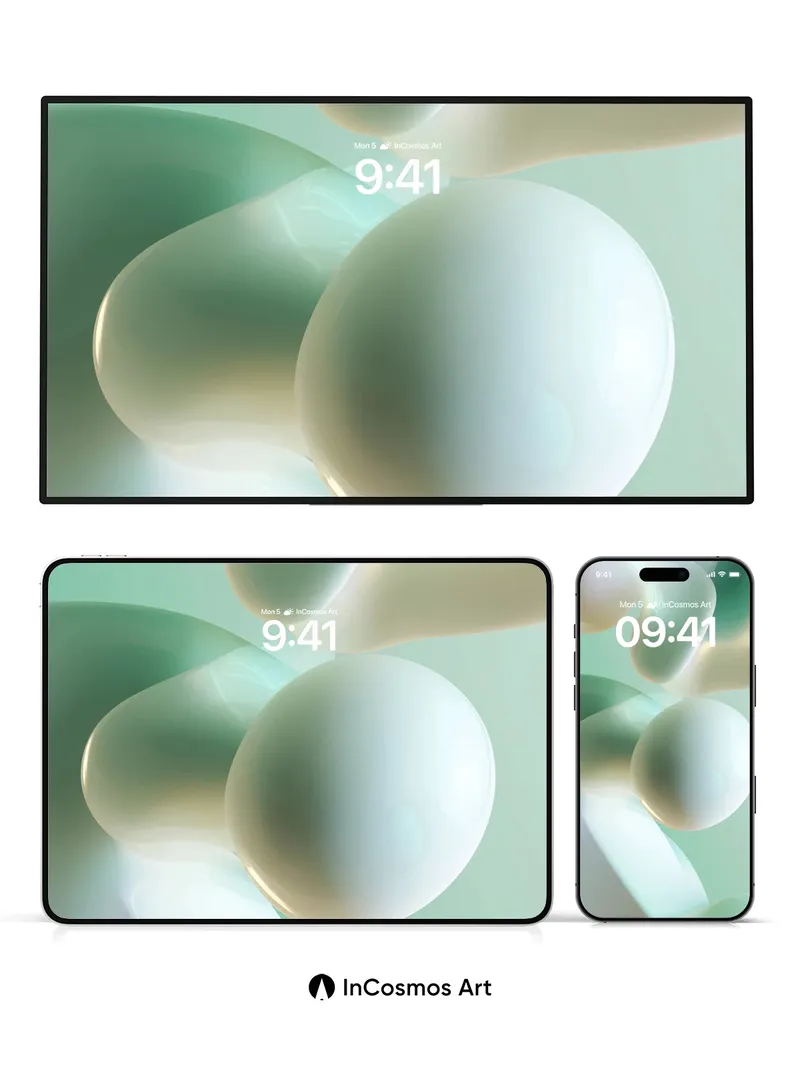 Serene Bloom Wallpaper with Ethereal Light