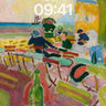 Sun-Drenched Palette Wallpaper with Fauvist Energy wallpaper for iPhone, iPad & Mac