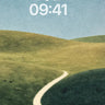 Winding Path Rolling Hills Wallpaper